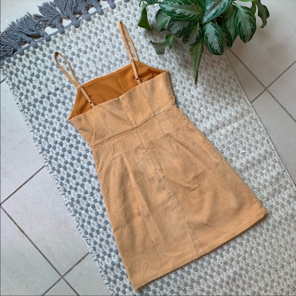 Corduroy dress